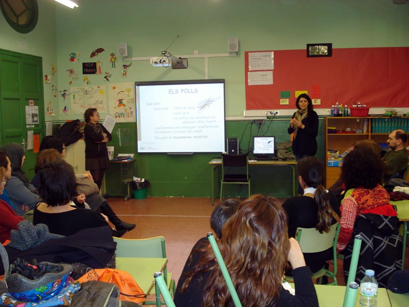Xerrada Polls a l'escola