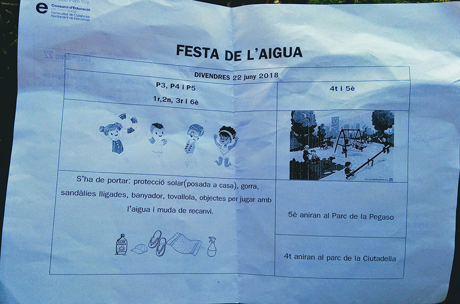 Festa aigua